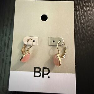BP Nordstrom pink huggie Earrings